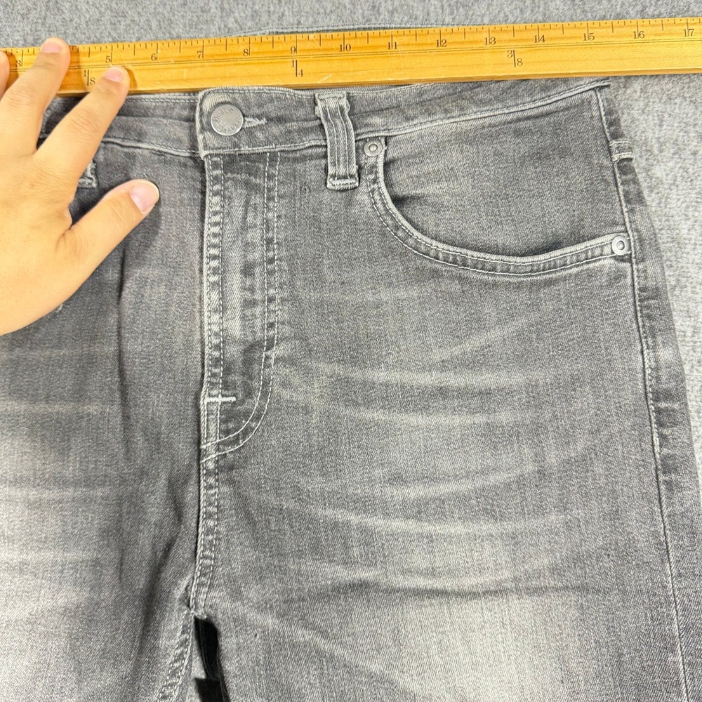 Nudie Jeans Co Womens Hightop Tilde Gray Slim Fit Denim Jeans Faded Wash 32x30 - Picture 5 of 16